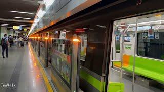 Metro Shanghai Subway  Line 2｜4K  Scenery Station｜ Pudong International Airport｜Century Avenue