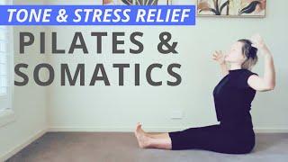 Daily Pilates and Somatics Flow for Stress Relief and Body Toning  15 Min  Jaz Pilates 