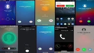 10 phones incoming callVarious ringtones