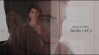  Malia & Theo  Hello AU