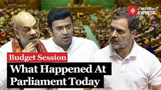 Heated Exchanges In Parliament Tejasvi Criticizes Rahul Shah Slams Kerala Govt. And More