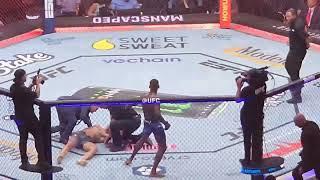 Israel Adesanya KOs Alex Pereira at UFC 287 in Miami Florida