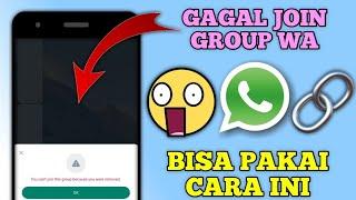 Cara Mengatasi Tidak Bisa Masuk Grup Whatsapp Melalui Link