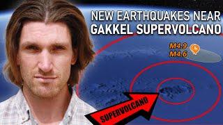 Gakkel Supervolcano is waking up  Are these Earthquakes Foreshocks?