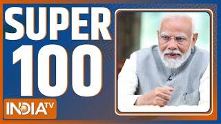 Super 100 PM Modi  CM Yogi  Waqf Board Bill  Akhilesh Yadav  Manish Sisodiya