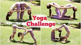 TWIN YOGA CHALLENGE  NinaAndRanda