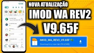  SAIU NOVA ATUALIZAÇÃO IMOD WA REV2 V9.65F EM PORTUGUÊS JUNHO 2023 