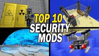 Top 10 Minecraft Security System Mods Cameras Doors Guards & Turrets