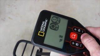 Minelab Go Find Metal Detector - National Geographic Pro - Ultra Light - Tutorial