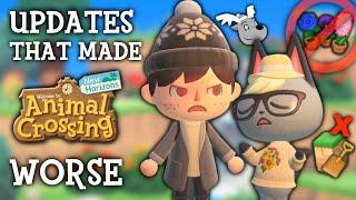 These Updates Made Animal Crossing New Horizons WORSE