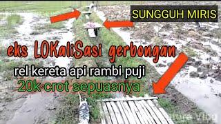 nyata eks LOK4liSas1 sungguh miris beralaskan bambu di tengah sawah