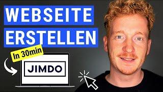 Jimdo Tutorial 2024 für Anfänger - So leicht erstellst du deine eigene Webseite ‍