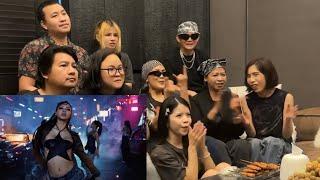 LISAs FAMILY REACTS TO ROCKSTAR MV