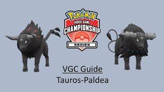 Tauros-Paldea - Early VGC Guide by 3x Regional Champion