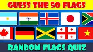 Guess the Flag Quiz  50 Random Flags