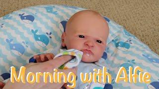 Roleplay Morning with Reborn Baby Alfie  Kelli Maple