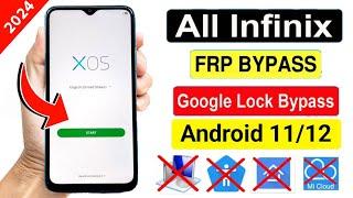 All Infinix Android 11 Frp UnlockBypass Google Account Lock Latest Security 2024 Without Pc