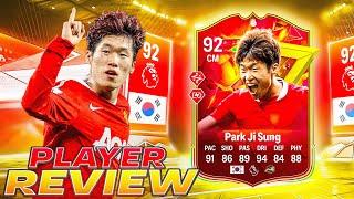 92 GOLAZO HERO PARK JI SUNG PLAYER REVIEW - EA FC 24 ULTIMATE TEAM