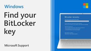 How to find your BitLocker recovery key  Microsoft