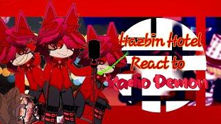  Hazbin Hotel react to Alastor  11  Read description  BeautifulRose 