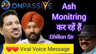  #onpassive all is well ॥ onpassive ash monitring कर रहें हैं ॥ onpassive new update today