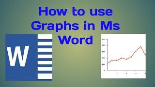 How to use Charts in Microsoft Word