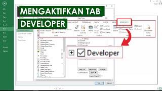 Memunculkan Menu Developer VBA di eXcel