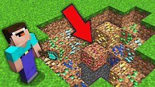 CHANCE OF FINDING THIS MAGICAL DIRT ORE IS 0.1% IN MINECRAFT ? 100% TROLLING TRAP 