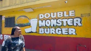 Eating At One Of The Most Dangerous Burger Spots In Los Angeles MONSTER BURGER