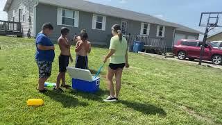 Water Balloon Fight and Bon Fire 