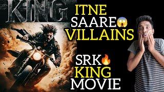 SRK King Movie Multiple Villains Update  SRK Next Movie Update  King Movie Update SRK King Update
