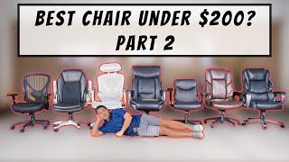 What Are the Best Ergonomic Chairs Under $200 Pt. 2 Staples Edition