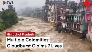 Himachal Faces Multiple Calamities Cloudburst Landslides and Flooding Amidst Heavy Rainfall