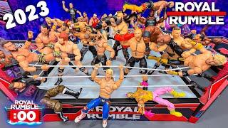 WWE Royal Rumble 2023 Action Figure Match