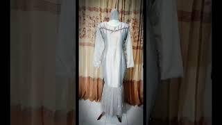 Ide dress kondangan  ootd kondangan hijab  dress tile  tulle dress  baju pesta muslim