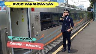 DINAS KERETA API ARGO PARAHYANGAN NEW NORMAL GAMBIR - BANDUNG  KONDEKTUR KERETA API 2020