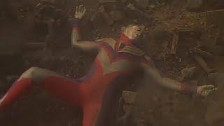 Ultraman Tiga is killed by Camearra 