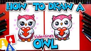How To Draw A Valentines Owl