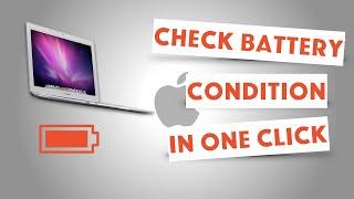 How to check battery health in Macbook    Check battery cycle count