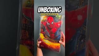 Unboxing Hot Toys Marvel Studios Spider-Man No Way Home - New Red & Blue Suit #marvel #spiderman