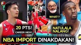 KINAIN NG BUO ANG MGA NBA IMPORTS ng Kyoto ni Kai Sotto DUNK PARTY si Kai 20 PTS Career High