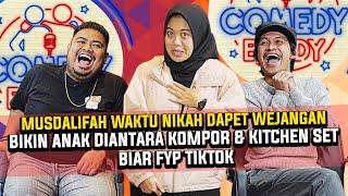 COMBUD MUSDALIFAH GANTI PROFESI DARI STANDUP COMEDY GARA-GARA ARAFAH & KIKI SAPUTRI