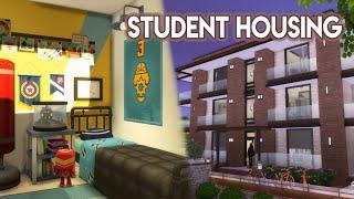 Foxbury Student Housing  House Build Stop Motion The Sims 4 Discover University  No CC