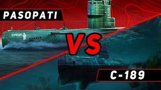 ПОДЛОДКА PASOPATI VS С-189 ЧТО ОКАЖЕТСЯ СИЛЬНЕЕ? МИР КОРАБЛЕЙWORLD OF WARSHIPS