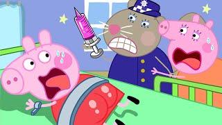 Police Please Dont Hurt Peppa?  Peppa Pig Funny Animation
