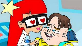 ¡Susan está enamorada  Johnny Test  WildBrain Historias De Miedo Para Niños  