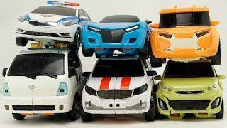 Tobot Robot Car Transformers Police Rescue Evolution Adventure vs Athlon Truck mainan Transforming