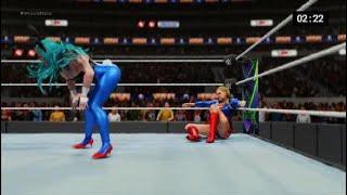 REQUEST HOT SUPERHEROINES SUPERGIRL VS BUNNY BULMA  iron man match