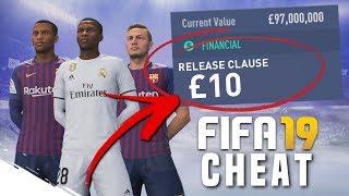 THE FIFA 19 CAREER MODE CHEAT CODE  HOW TO SIGN PLAYERS FOR CHEAPER