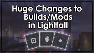 Destiny 2 Huge Changes Coming to Buildcrafting and Mods in Lightfall
